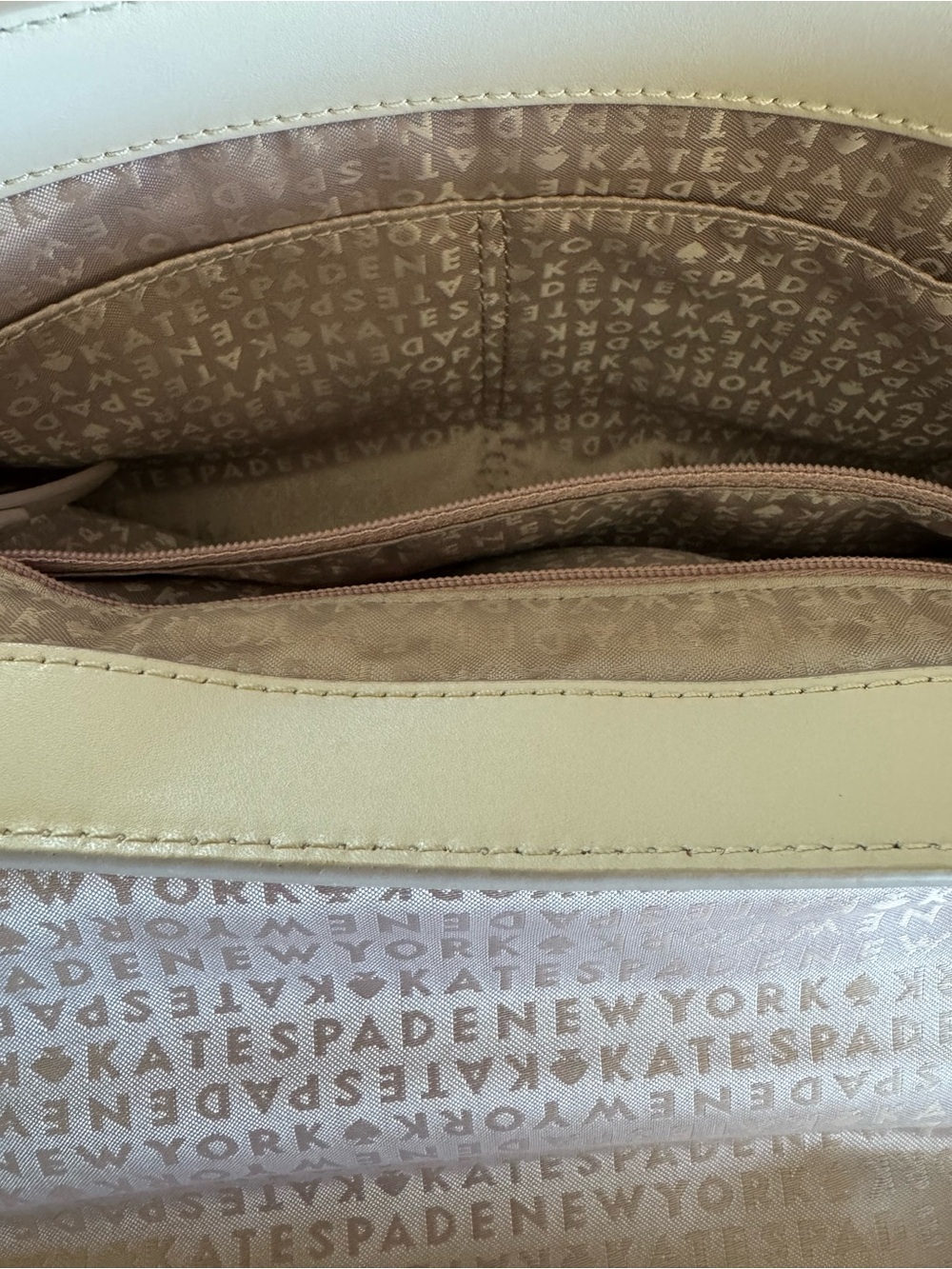 Kate Spade Serrano Place Pearl
Dorina Satchel - Warm Beige - (Used) - Picture 11 of 16